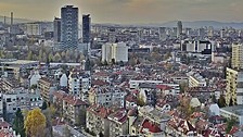 София времето уеб камера трафик булевард 'Цариградско шосе', 4-ти километър, панорама квартал жк 'Младост', Мол 'The Mall' Free-WebCamBG