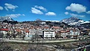 Тетевен времето уеб камера центъра на града, река Вит и Стара планина, kamerite Free-WebCamBG