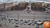 Челябинск (Chelyabinsk) времето уеб камери площади, улици, Драматичен театър, река Миас, Русия, веб камеры Россия, kamerite Free-WebCamBG